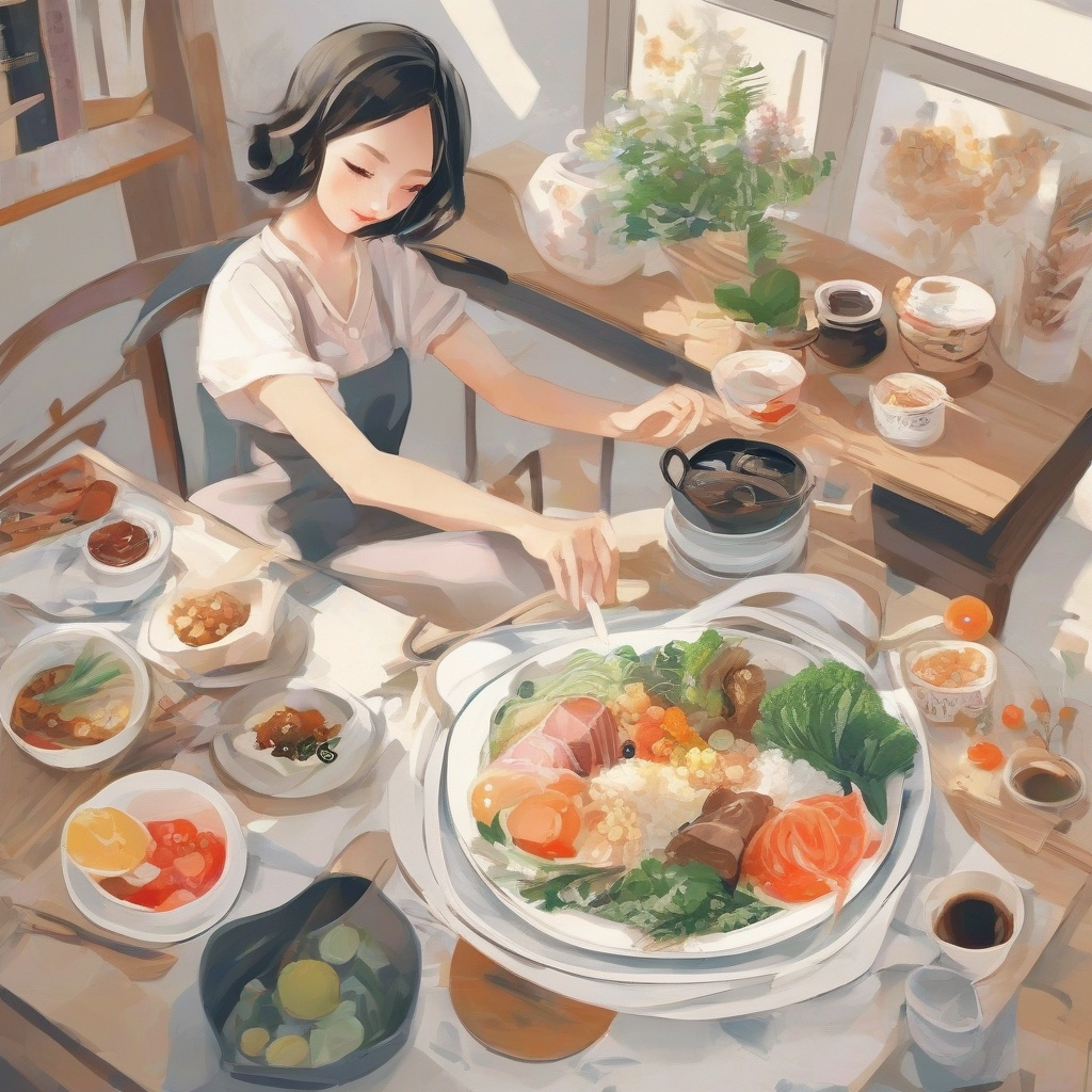厨房里的健康密码：解锁美食烹饪新姿势