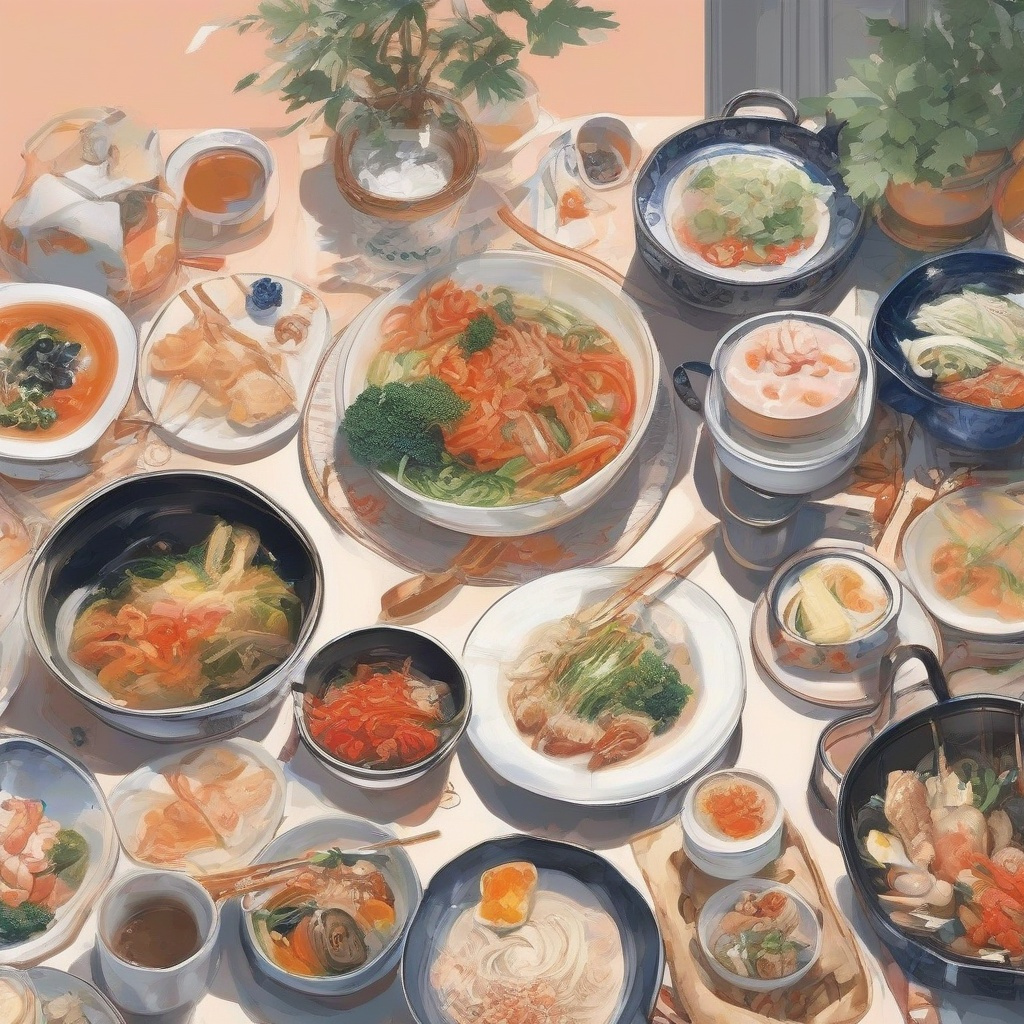 厨房里的健康魔法：美食烹饪三重奏