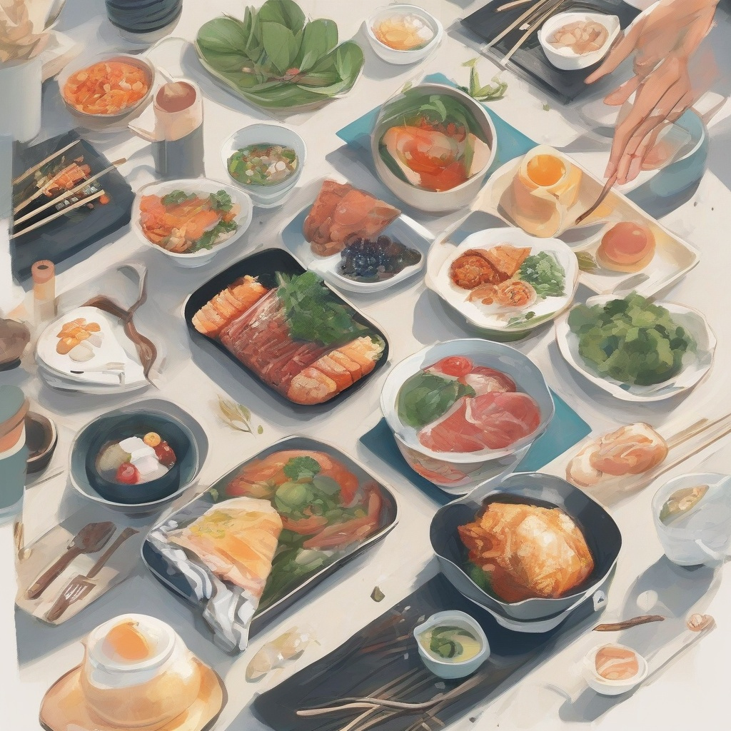厨房里的瘦身密码：5道低卡美食解锁轻盈体态